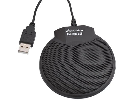 USB Omnidirectional Stereo Conference Microphone for PC speakerphones -  with Daisy Chain Option, Condenser Mic for Teleconferencing